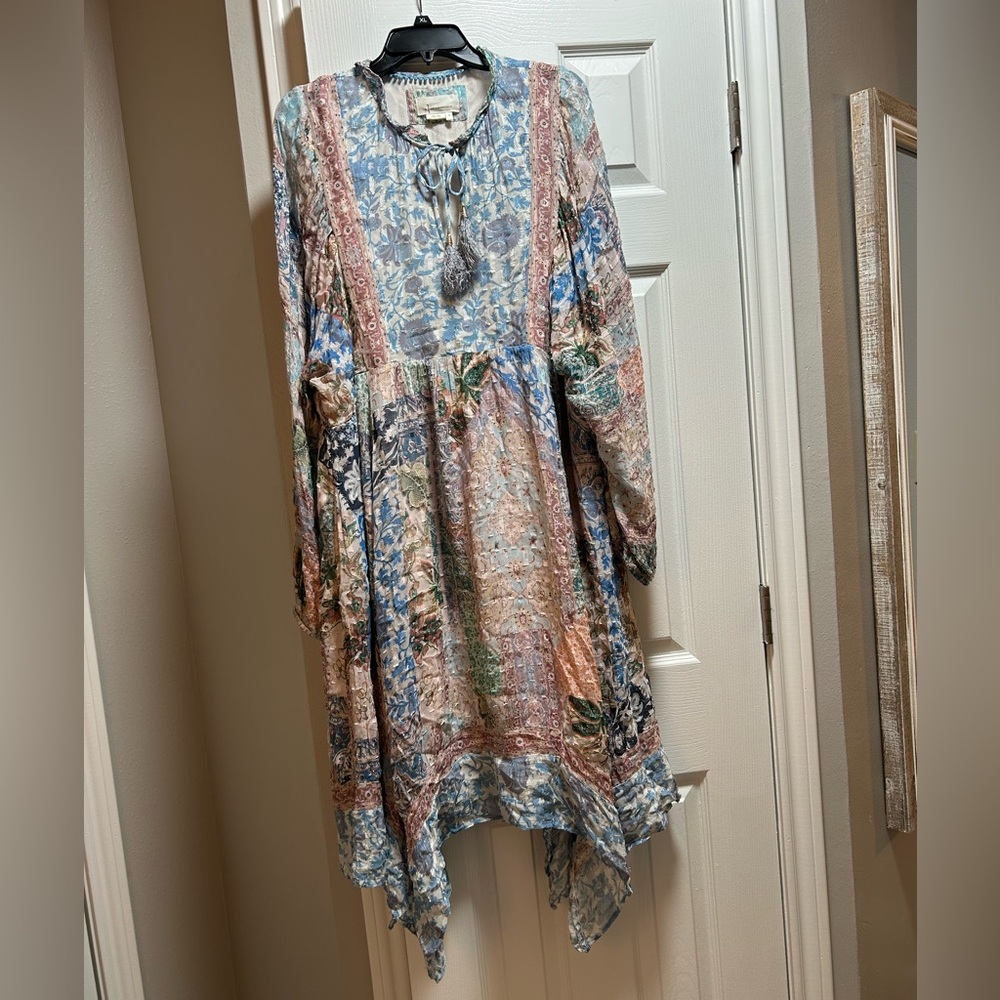 Multi colored midi dress- Anthropologie